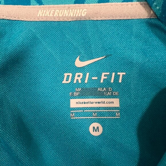 NIKE DRI-FIT Running Long Sleeved Half Zip Size Medium - Picture 6 of 12